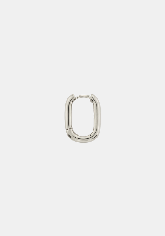 Amsterdam Hoop - Single - Silver