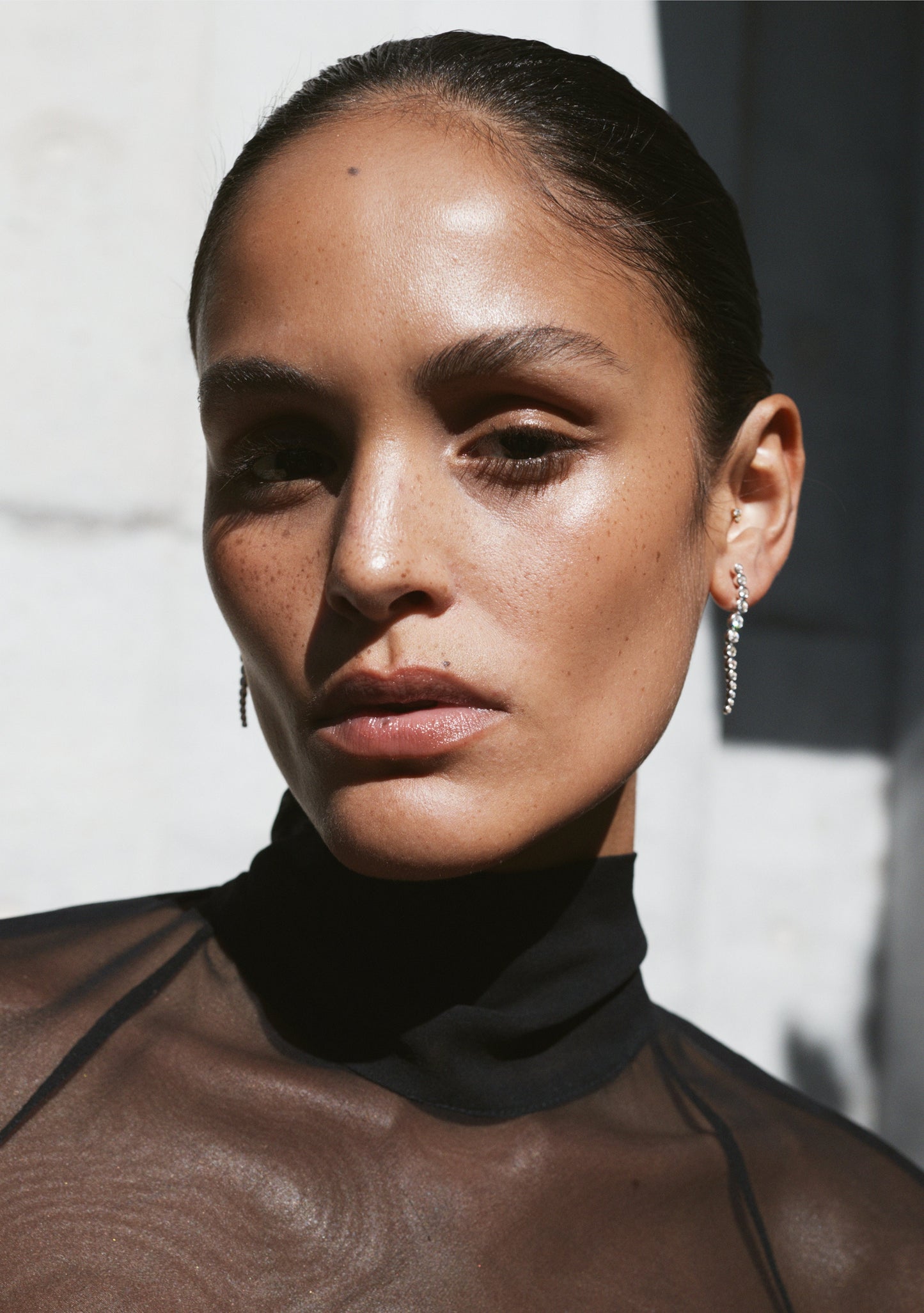 Crescendo Drop Earrings - Silver