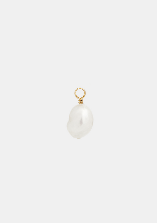 Keshi Pearl Charm - Single - Gold