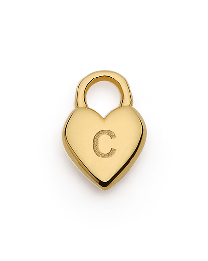 Love Letter Charm - Gold