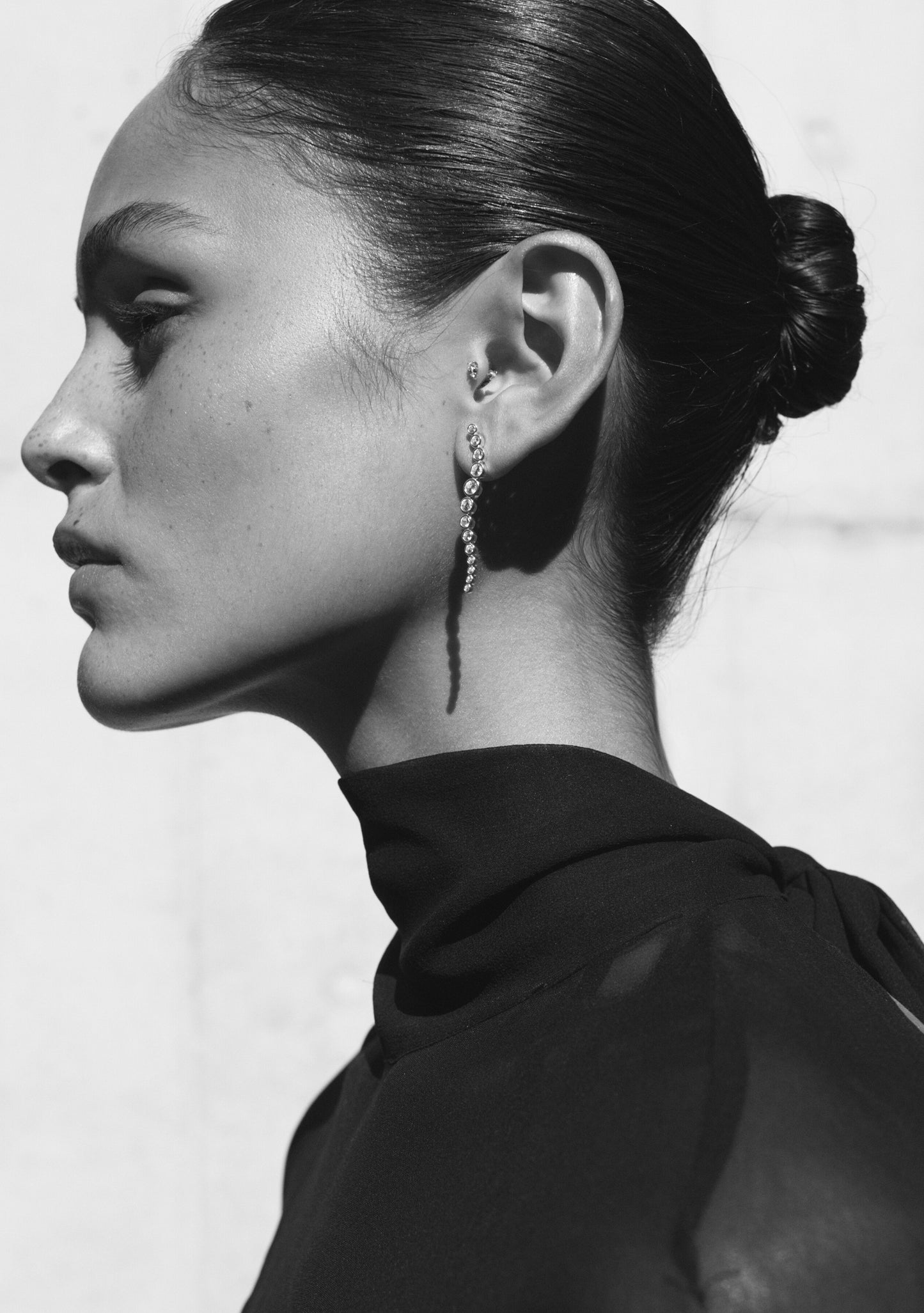 Crescendo Drop Earrings - Gold