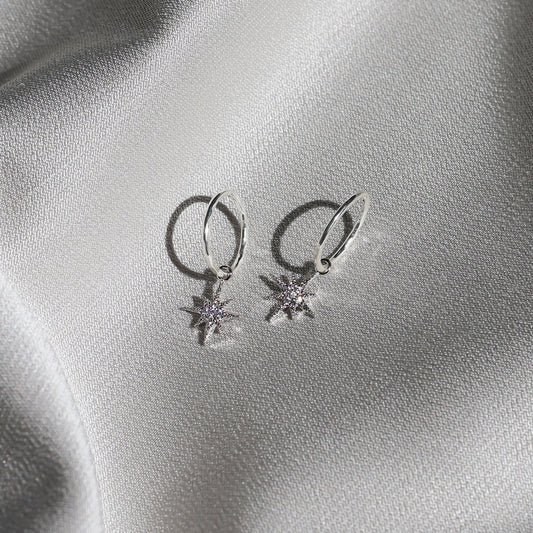 North Star Mini Hoops - Silver