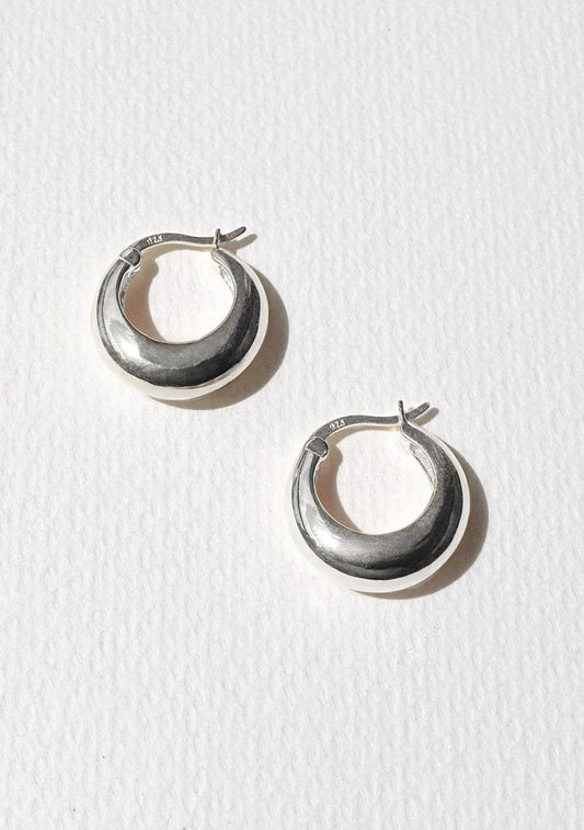 Positano Hoops - Silver