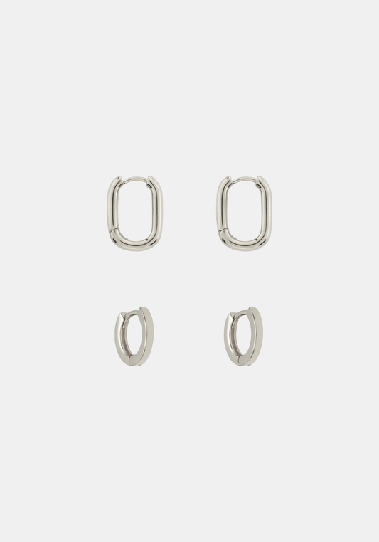 The Amsterdam + Berlin Set - Silver