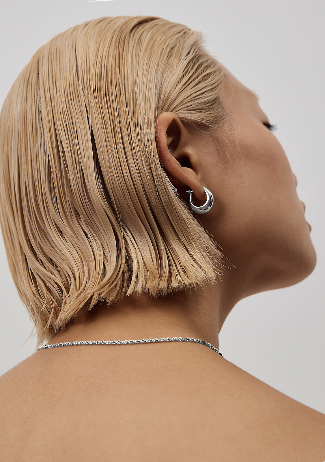 Positano Hoops - Silver