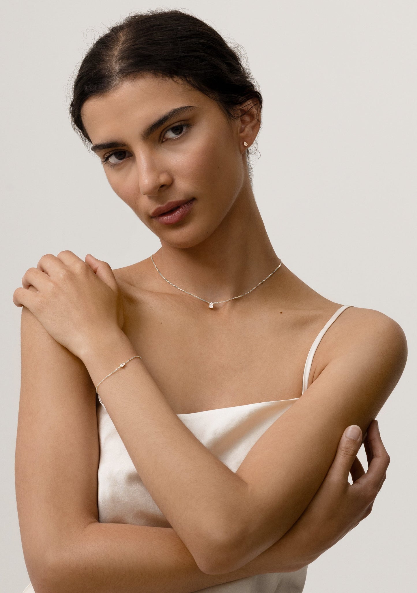 Valentine Necklace - Silver