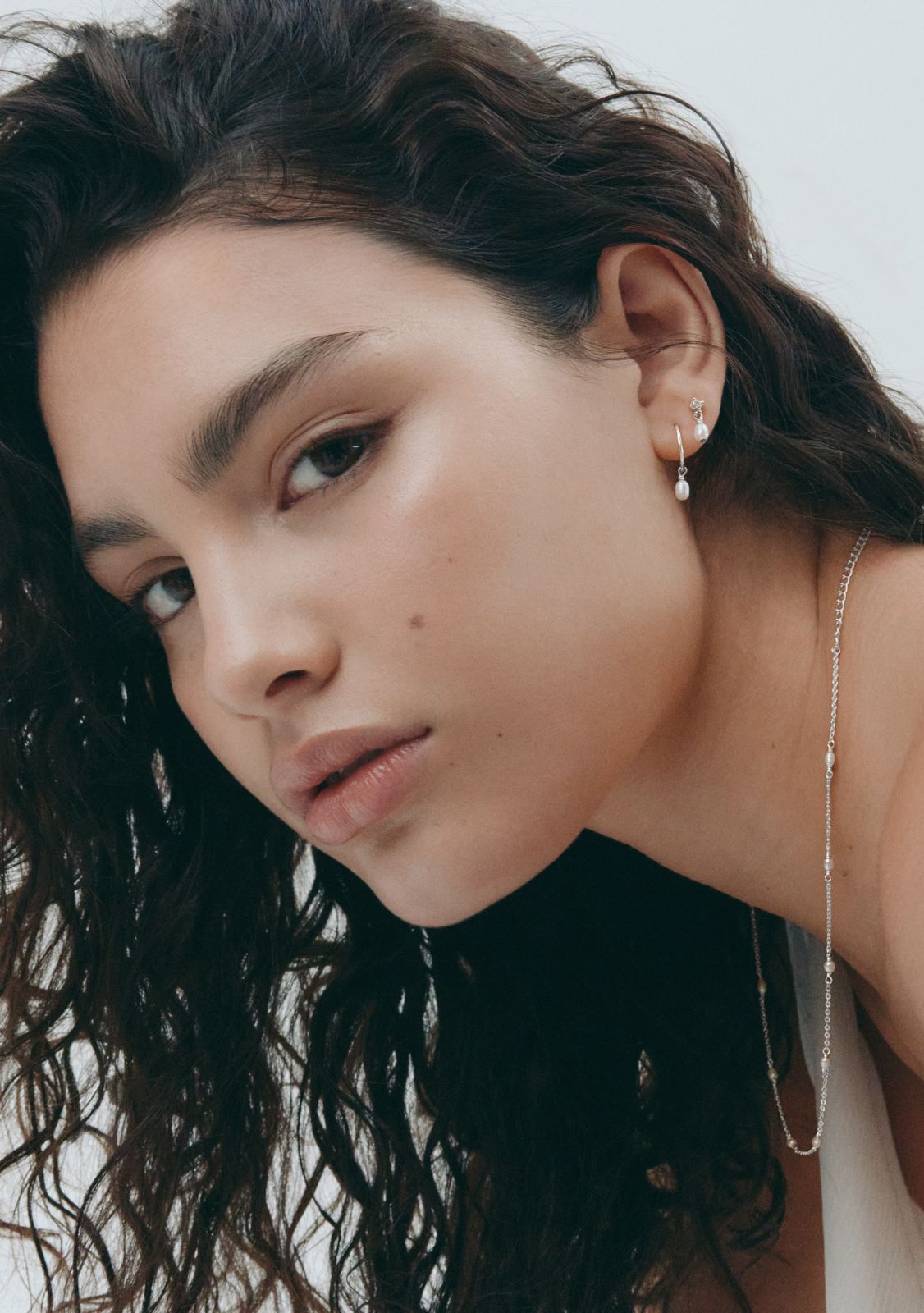 Something Blue Necklace - Silver