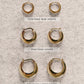 Positano Mini Hoops - Gold
