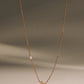 Pearl Letter Necklace - Gold