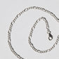Figaro Chain Necklace - Silver