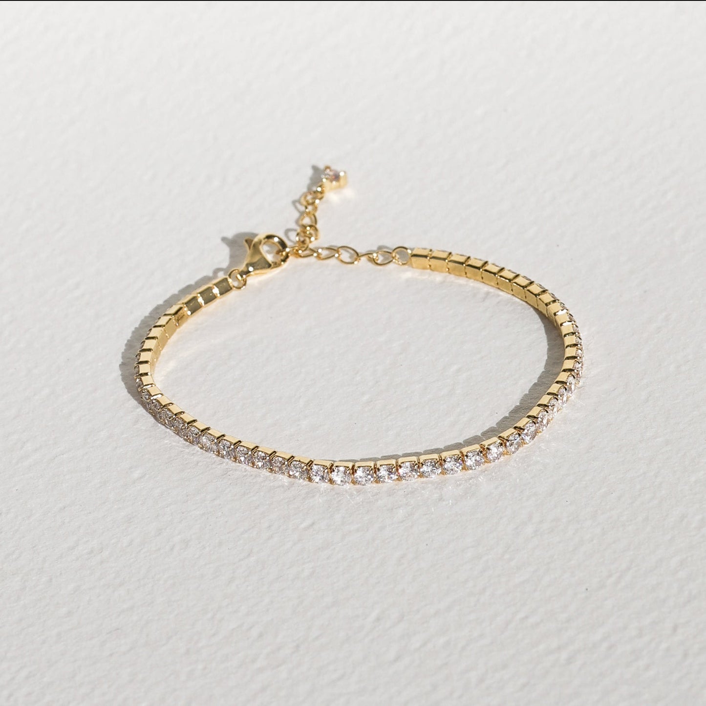 Aspen Tennis Bracelet - Gold