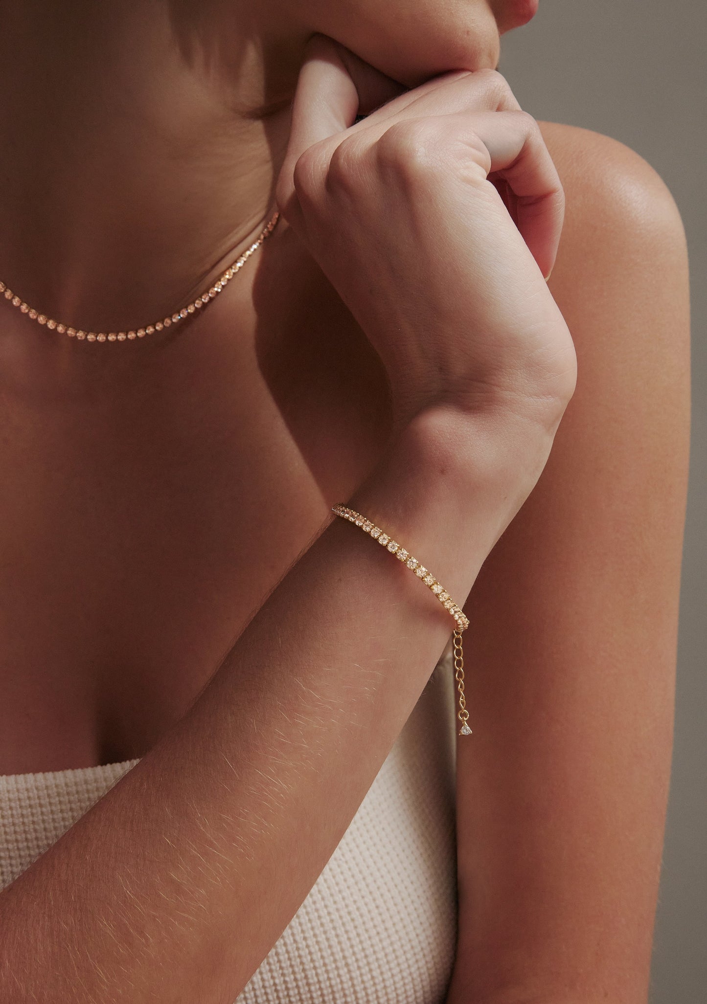 The Aspen Tennis Set - Gold