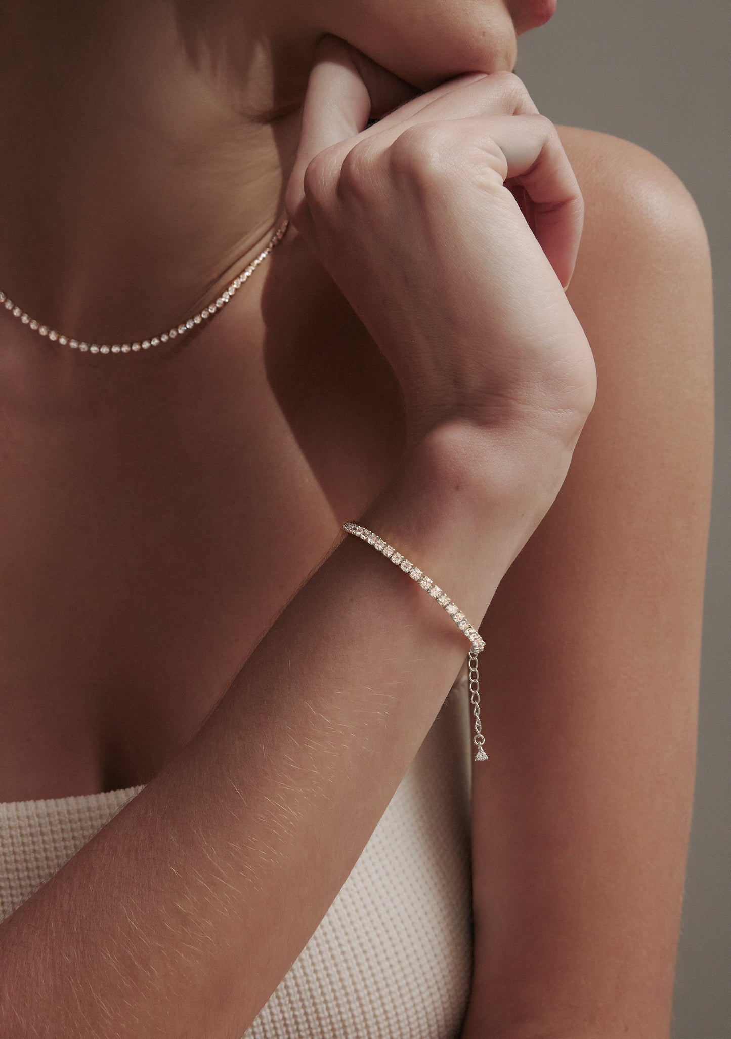 Aspen Tennis Bracelet - Silver