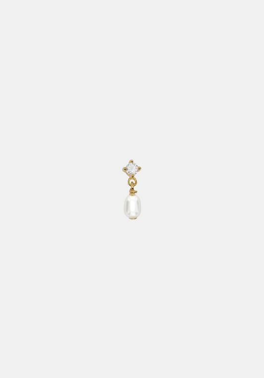 Aspen Mini Drop Earring - Single - Gold