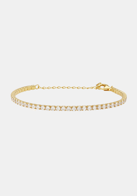 Aspen Tennis Bracelet - Gold