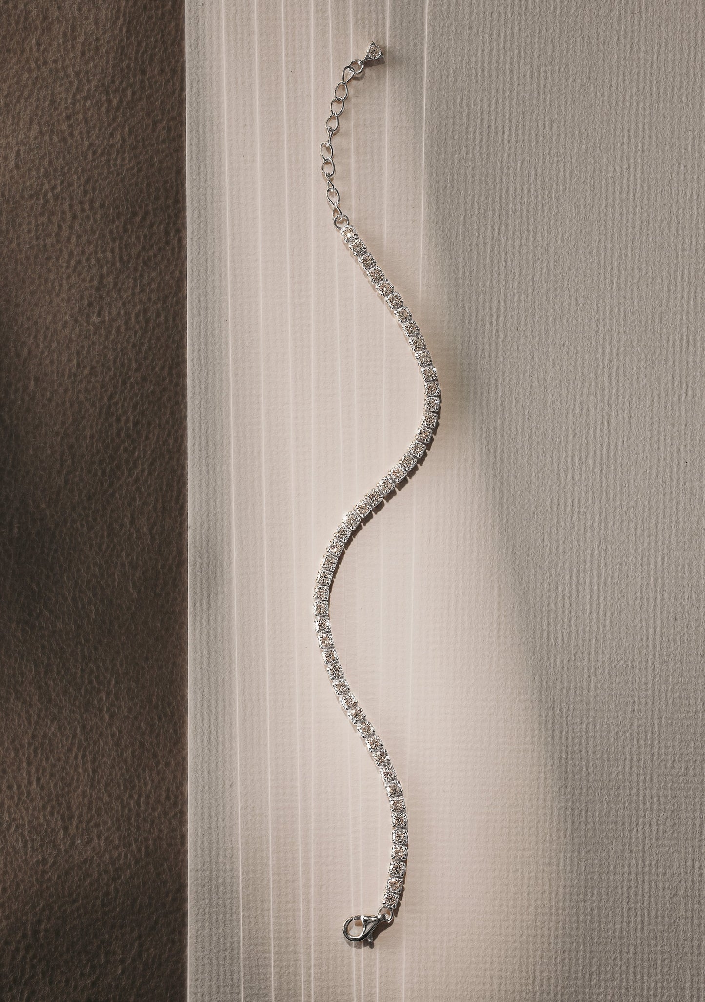 Aspen Tennis Bracelet - Silver