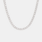Aspen Tennis Necklace - Silver