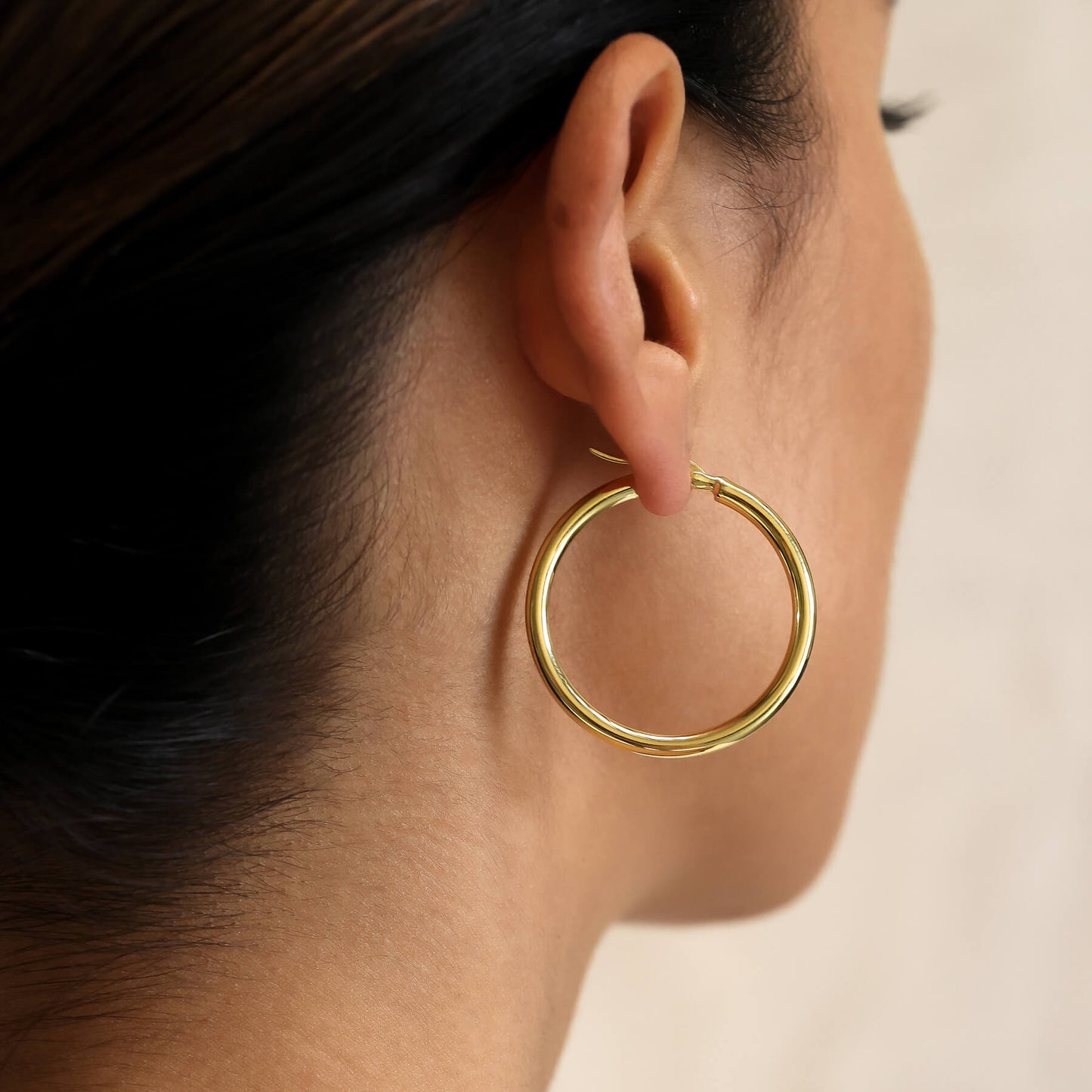 Classic Hoops Large - Gold