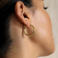 Classic Hoops Medium - Gold
