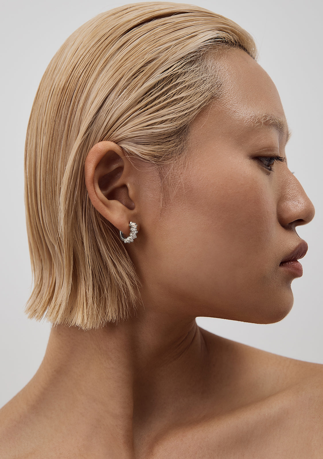 Biarritz Mini Hoops - Silver