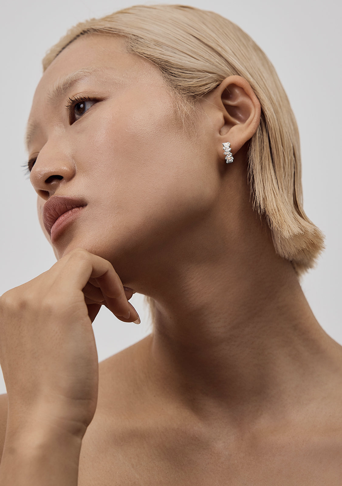 Biarritz Mini Hoops - Silver