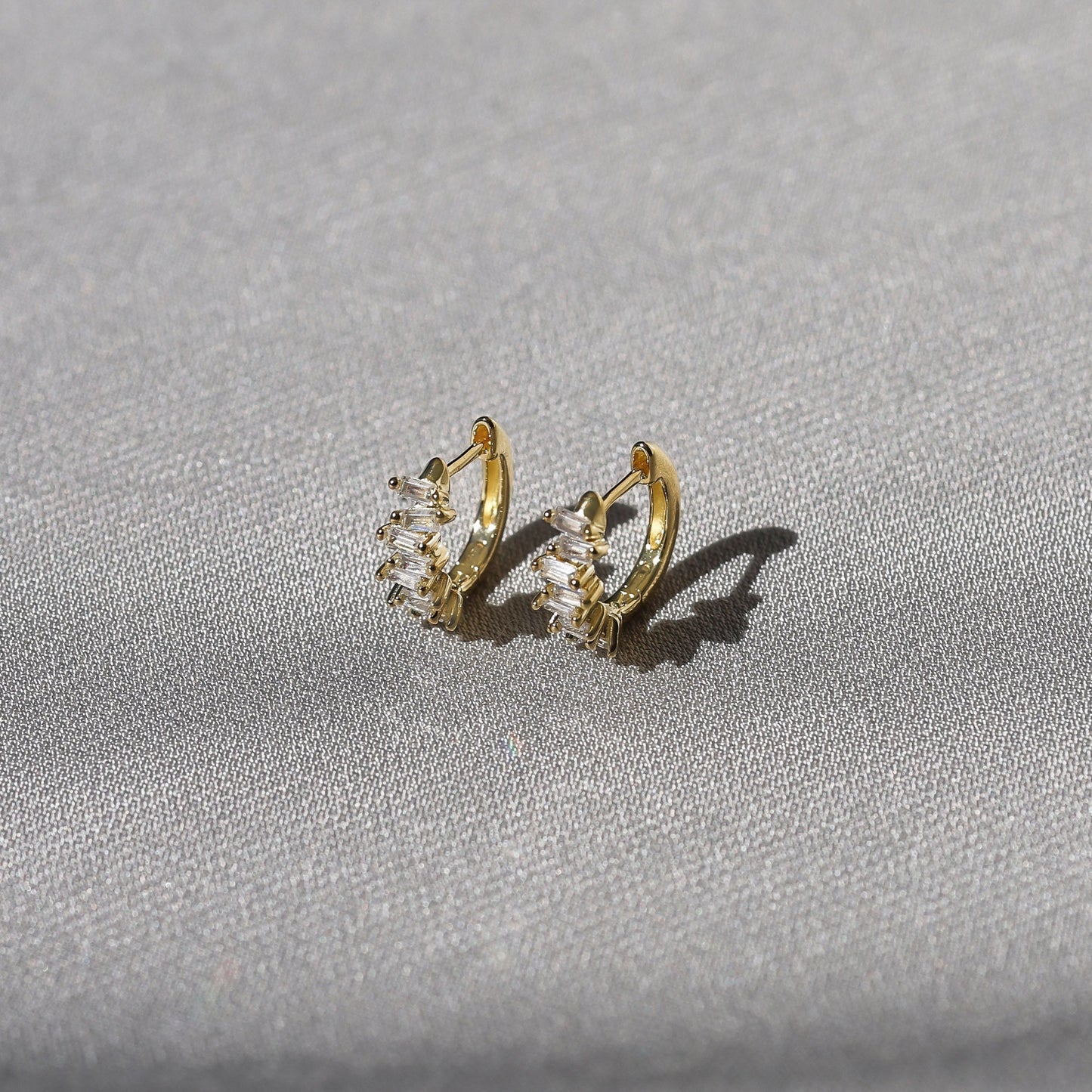 Biarritz Mini Hoops - Gold