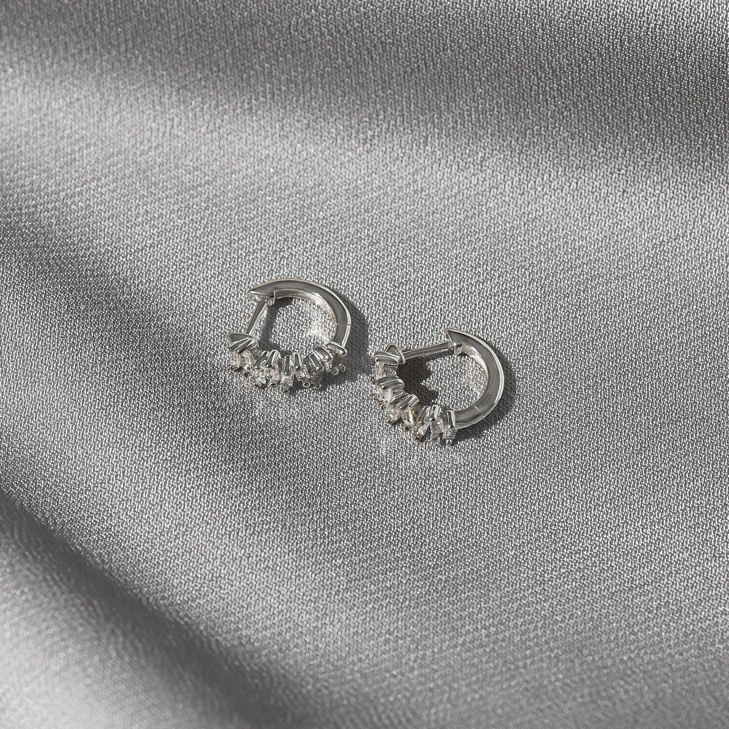 Biarritz Mini Hoops - Silver