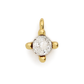 Birthstone Charm - Gold