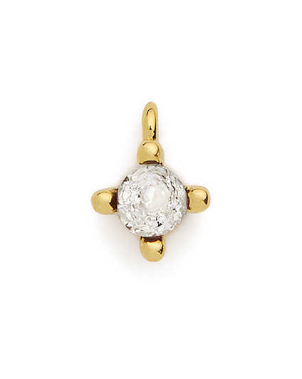 Birthstone Charm - Gold