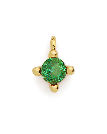 Birthstone Charm - Gold