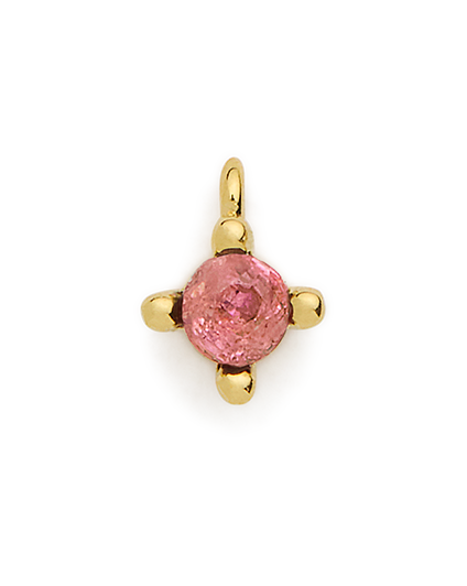 Birthstone Charm - Gold