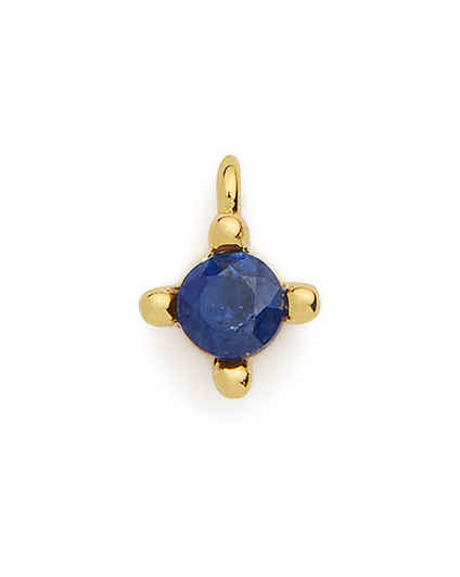 Birthstone Charm - Gold
