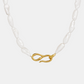 Cielo Pearl Necklace - Gold