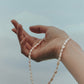 Cielo Pearl Necklace - Silver