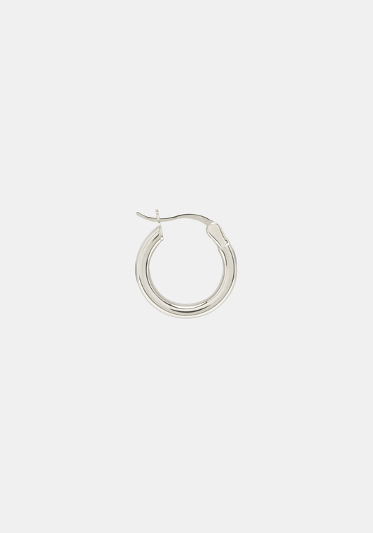 Classic Hoop Small - Single - Silver