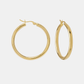 Classic Hoops Large - Gold