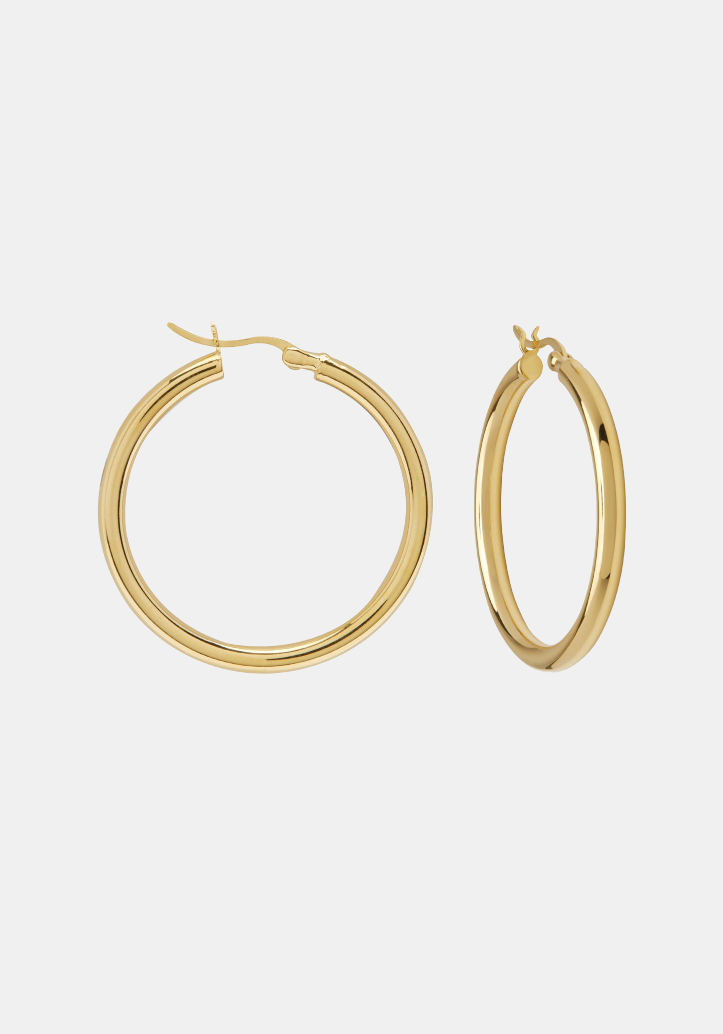 Classic Hoops Large - Gold