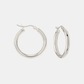 Classic Hoops Medium - Silver