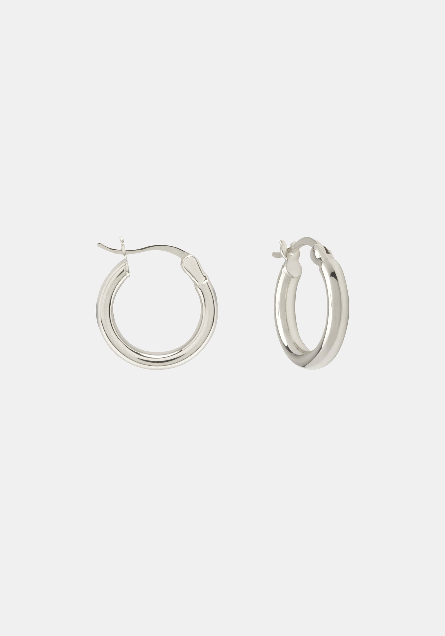 Classic Hoops Small - Silver