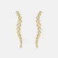 Crescendo Drop Earrings - Gold