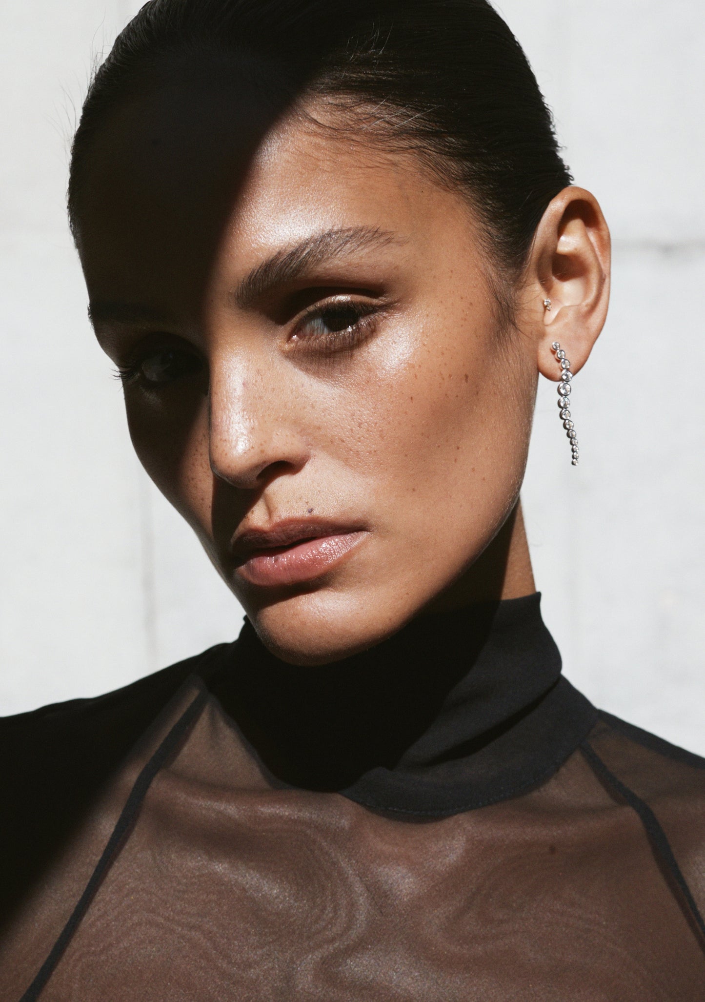 Crescendo Drop Earrings - Silver