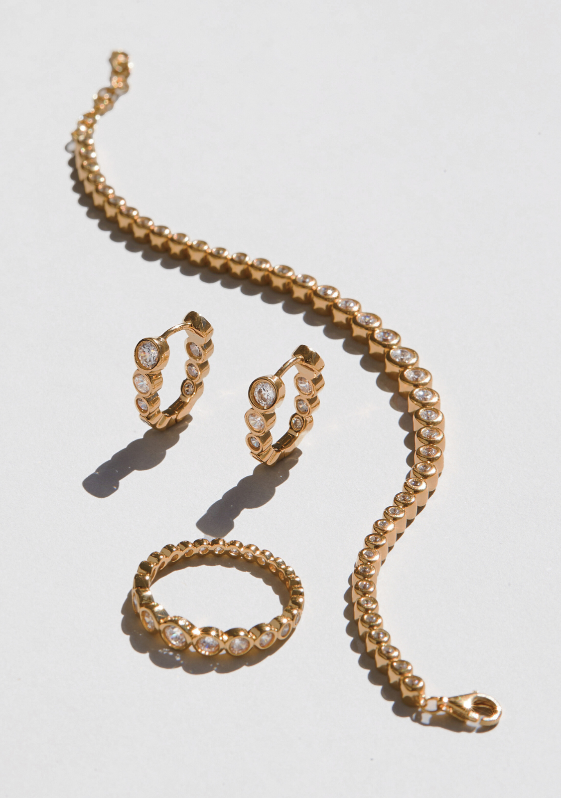 Crescendo Tennis Bracelet - Gold