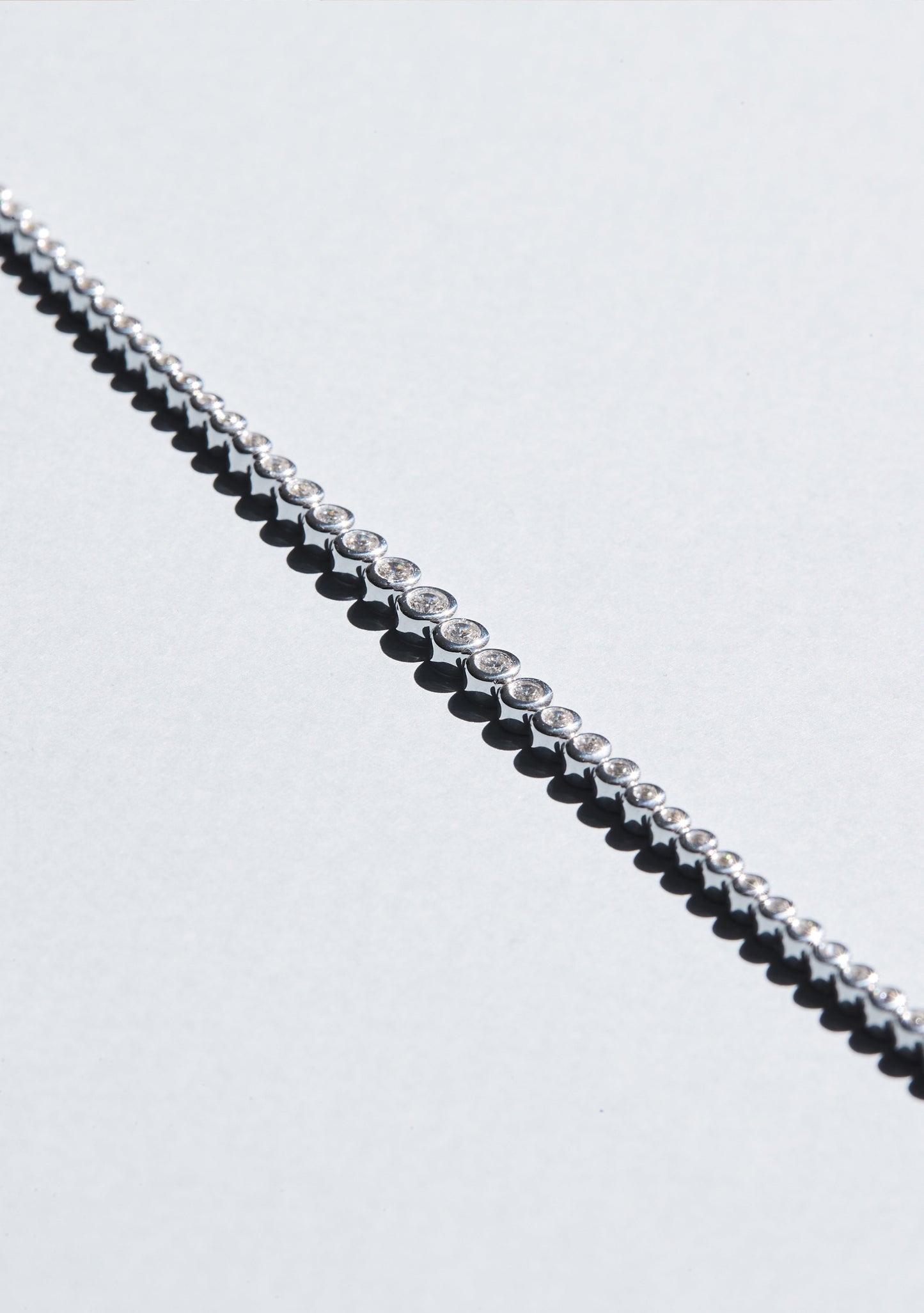 Crescendo Tennis Bracelet - Silver