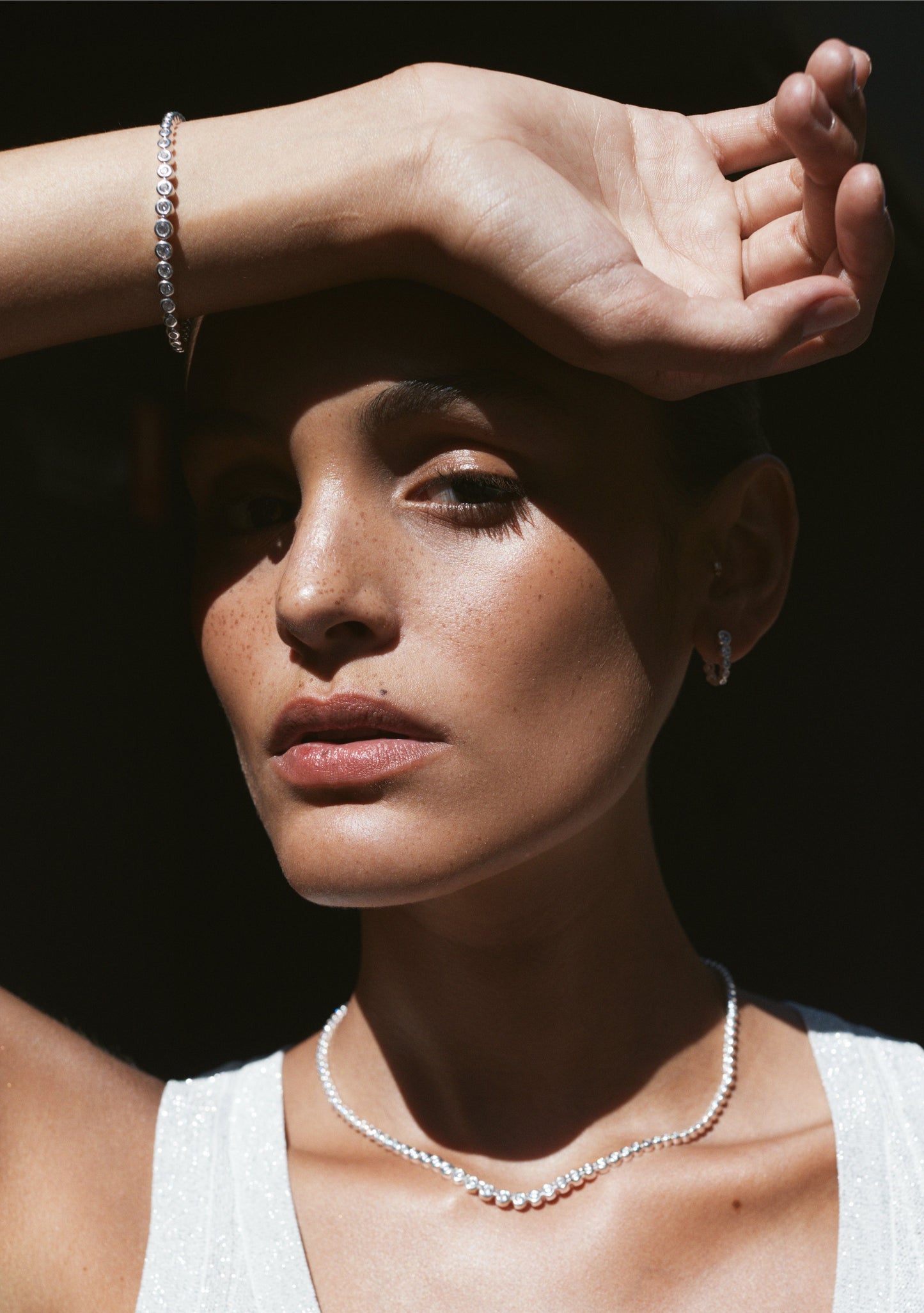 Crescendo Tennis Bracelet - Silver