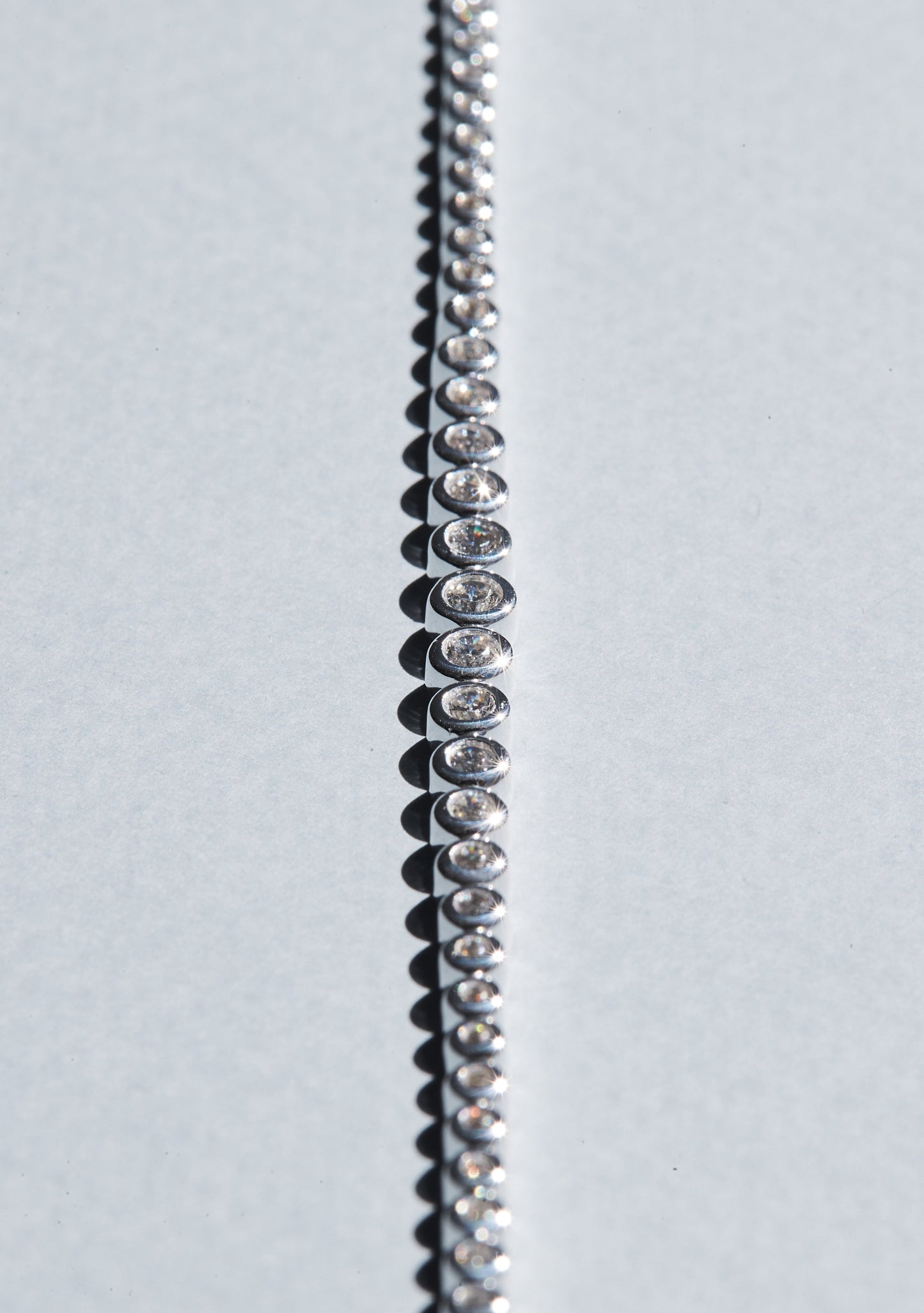 Crescendo Tennis Bracelet - Silver