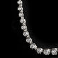 Crescendo Tennis Necklace - Silver