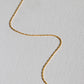 Dash Dot Chain Necklace - Gold