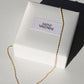 Dash Dot Chain Necklace - Gold