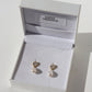 Eros Pear & Pearl Earrings - Gold