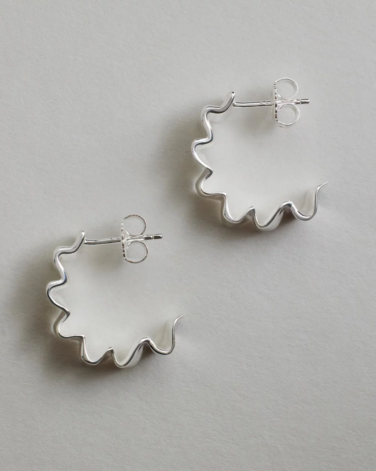 Franca Hoops - Silver